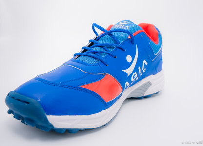 AGIA ProPace - Cricket Shoes for Kids / Youth / Men - Blue and Red