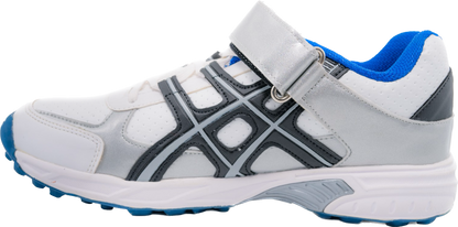 AGIA DashFlex - Cricket Shoes for Kids / Youth / Men - White & Blue